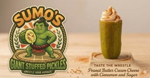 Peanut butter cream cheese pickle